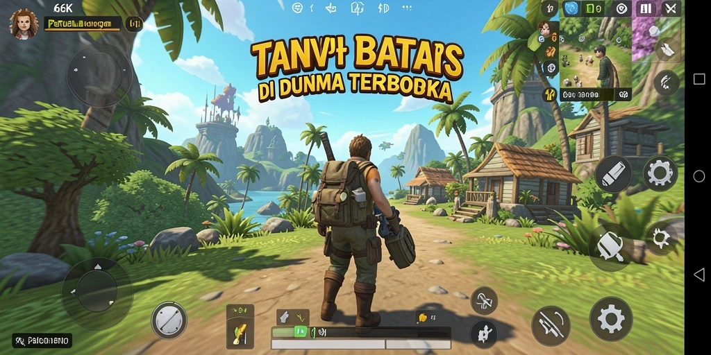 Gameplay 66K yang menakjubkan dalam dunia terbuka yang luas.
