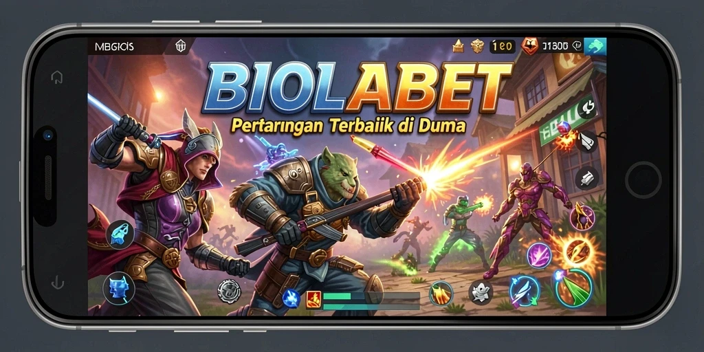 Tampilan gameplay intens dari BIOLABET dengan aksi pertarungan yang mendebarkan.