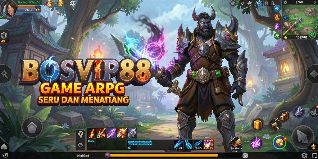 Tampilan gameplay seru di <strong>BOSVIP88</strong> dengan grafis menawan.