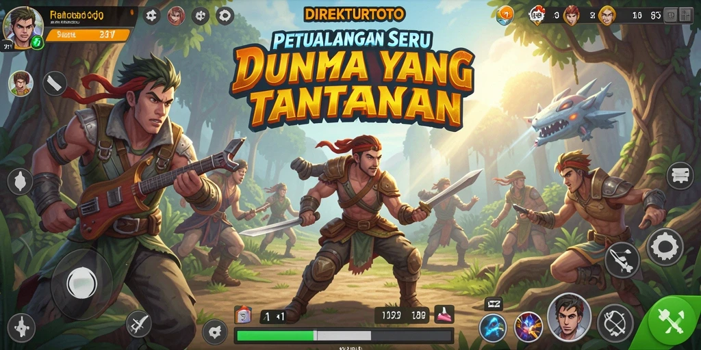 Tampilan gameplay <strong>DIREKTURTOTO</strong> yang menarik dan penuh tantangan.