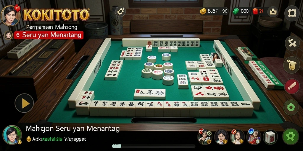 Tampilan gameplay KOKITOTO yang menarik dan interaktif.