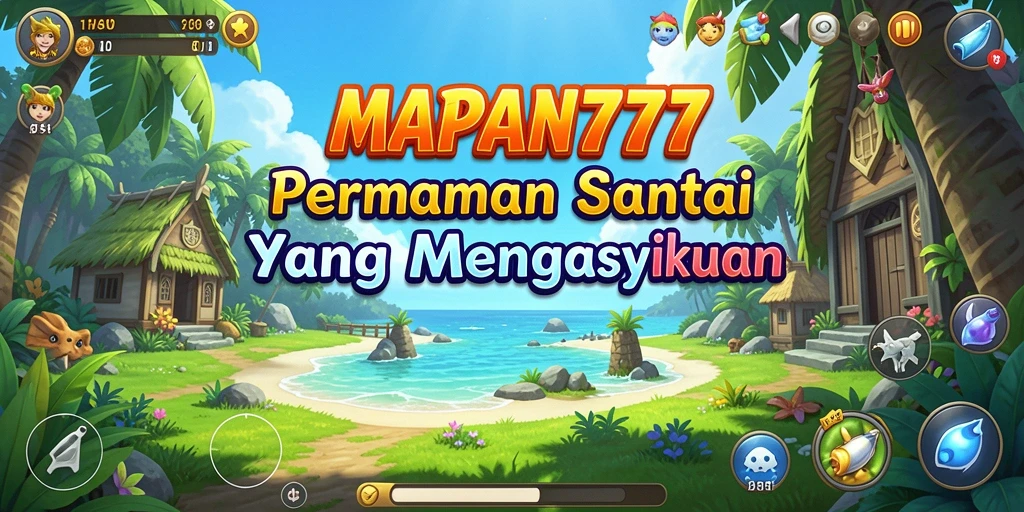 Screenshot utama MAPAN777 menunjukkan gameplay santai dan menyenangkan.