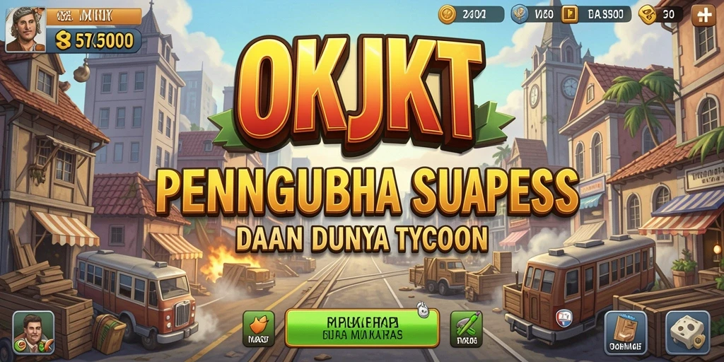 Tampilan gameplay Tycoon yang mengasyikkan di OKJKT.