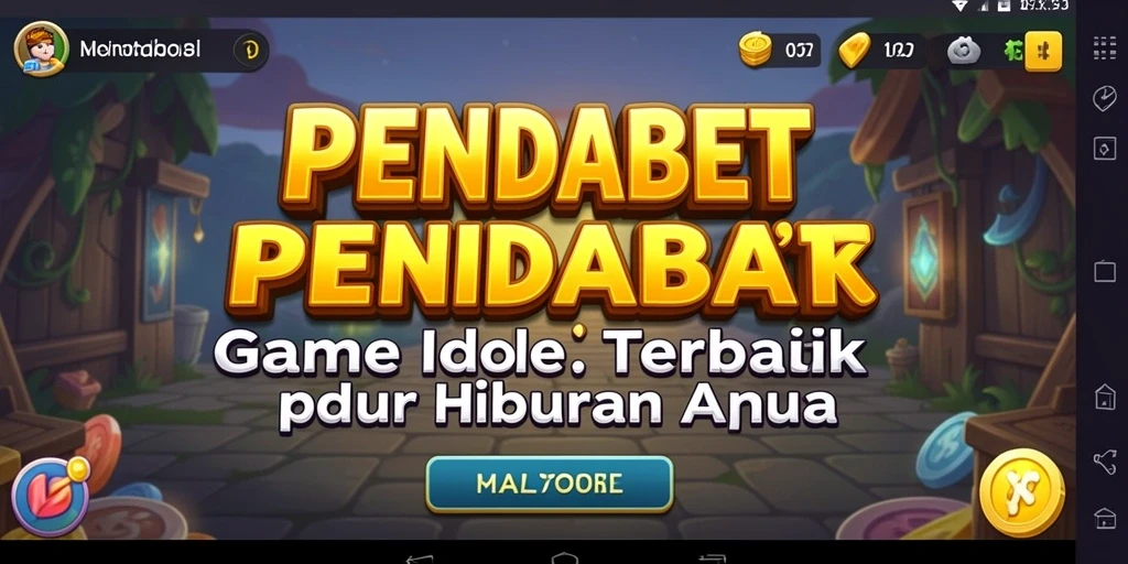 Tangkapan layar utama PENIDABET yang menunjukkan gameplay yang santai dan menghibur.