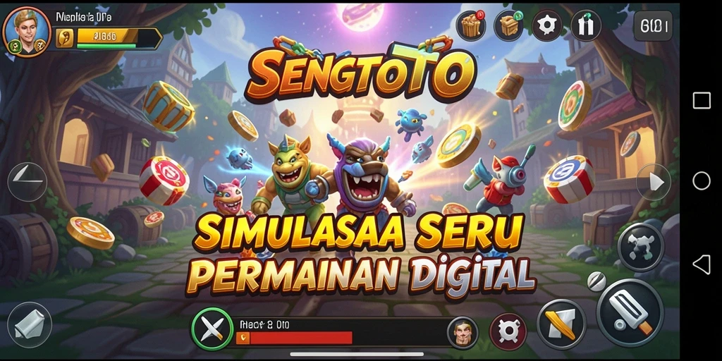 Tampilan gameplay SENGTOTO yang penuh tantangan dan strategi.